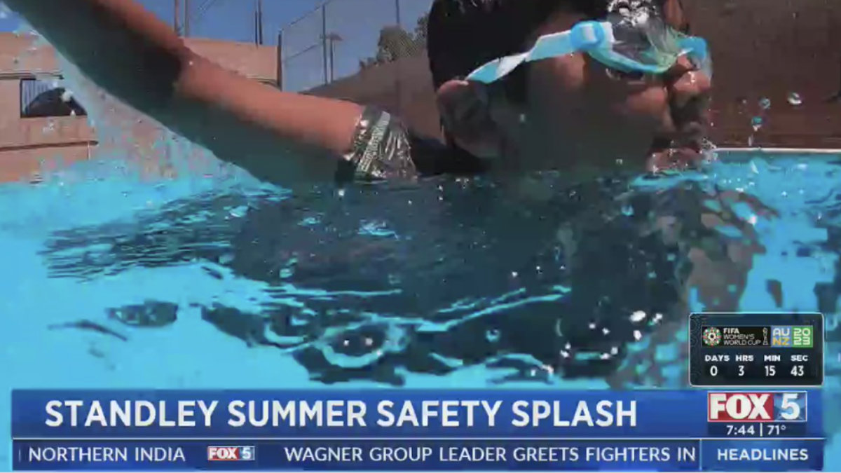 standley summer safety splash banner